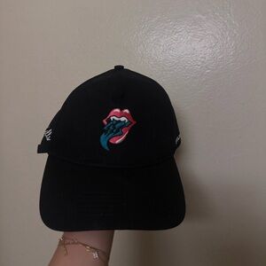 NWT Civil Regime Love Kills Black Strapback Hat